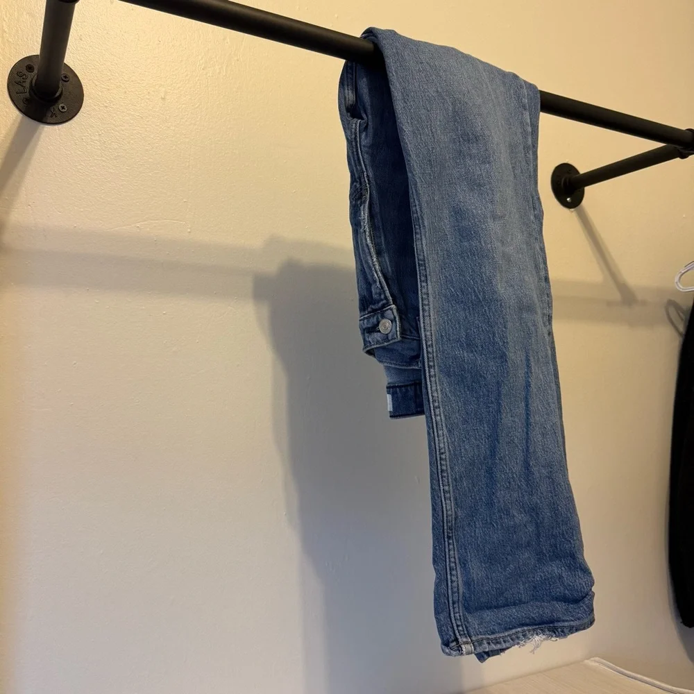 Abercrombie Curve Love 90s straight ultra high rise jean - Picture 3 of 4